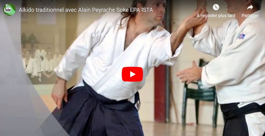 Aïkido Emerainville dojo 77 présente la chaîne Youtube de sensei Peyrache